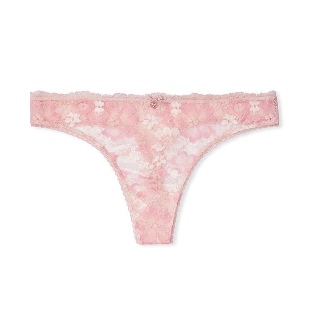 Body by Victoria lace front thong panty
